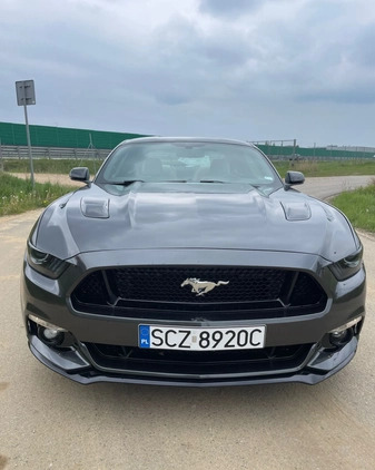 Ford Mustang cena 102900 przebieg: 115700, rok produkcji 2015 z Blachownia małe 154